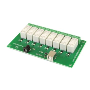 USB Module - 8 Relays 16A USB-RLY16-B Antratek Electronics